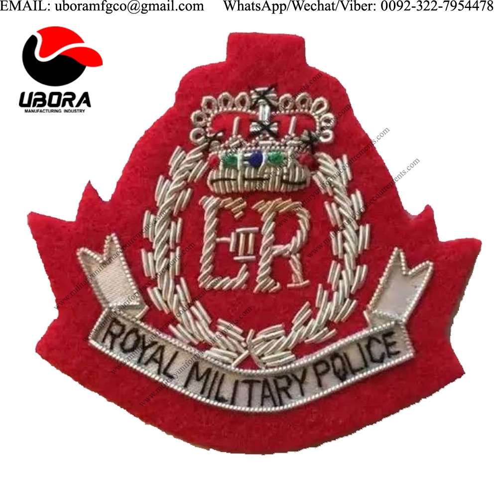 bullion Emblem Bullion wire Badge Emblem Bullion wire brooch, patches, crests, emblem, insignia